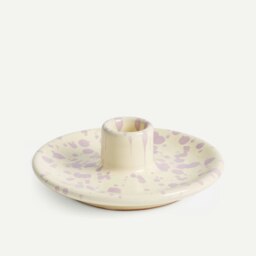 Rackhams Lilac Candle Holder - thumbnail 2