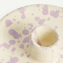 Rackhams Lilac Candle Holder - thumbnail 3