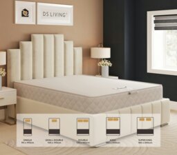 Rackhams Eclipse 13.5 Bonnell Spring Mattress with Reflex Foam Layers - 4ft - Small Double - Aurora by DS Living - thumbnail 6