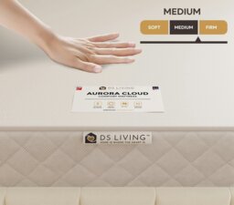 Rackhams Eclipse 13.5 Bonnell Spring Mattress with Reflex Foam Layers - 4ft - Small Double - Aurora by DS Living - thumbnail 4