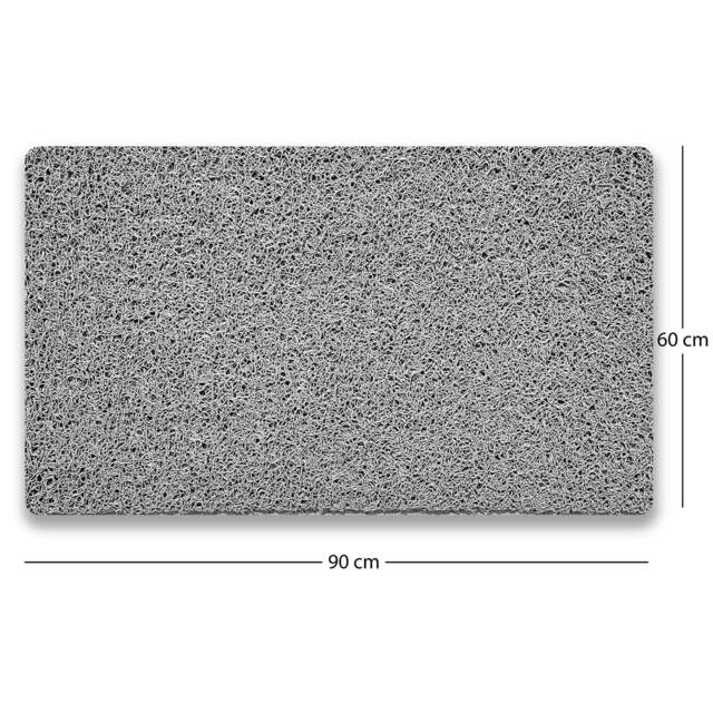Rackhams Spaghetti Anti Slip Shower/Bath Mat - Rectangular 90x60cm