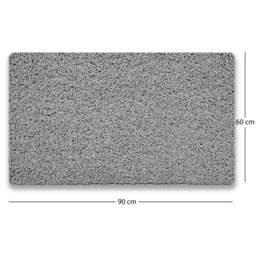 Rackhams Spaghetti Anti Slip Shower/Bath Mat - Rectangular 90x60cm - thumbnail 1