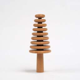 Rackhams Handmade Wooden Fern Ornament