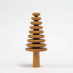 Rackhams Handmade Wooden Fern Ornament - thumbnail 3