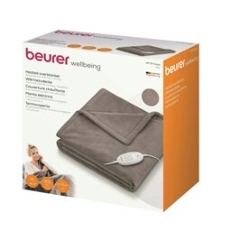 Rackhams HD75T Cosy Heated Snuggie Throw Taupe - thumbnail 2