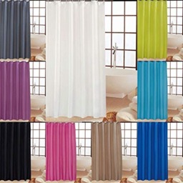 Rackhams - Polyester fabric Shower Mould and Mildew Resistant Curtain 180 x 180 cm (71 x 71 Inch) & 180 x 220 cm (71 x 88 Inch) + Matching Hooks - Teal - 180 x 180 cm (71 x 71 Inch - thumbnail 5