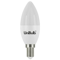 Rackhams LED Candle E14 (SES) 470lm 4.2W 3000K (Warm White) Light Bulb - Pack of 3 - thumbnail 3