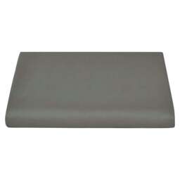 Rackhams Sateen Flat Sheet - Platinum Grey - Emperor - Platinum Grey - 100% Cotton - thumbnail 1