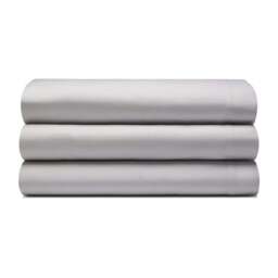 Rackhams Egyptian Cotton Blend Fitted Sheet - Oyster - Oyster - 200cm x 200cm - 100% Cotton - thumbnail 1