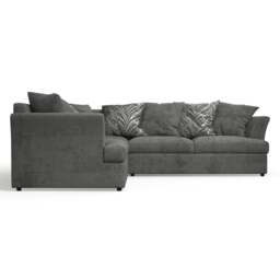 Rackhams Mellors Chenille 5 Seater Corner Sofa - Stone - thumbnail 5