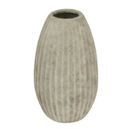 Rackhams Catania Olpe Vase - Light Grey - 36cm x 21cm x 21cm - Light Grey - 100% Mixed - thumbnail 2