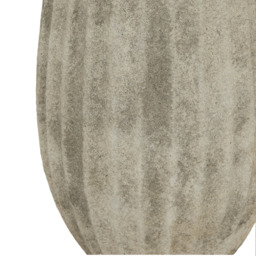 Rackhams Catania Olpe Vase - Light Grey - 36cm x 21cm x 21cm - Light Grey - 100% Mixed - thumbnail 5