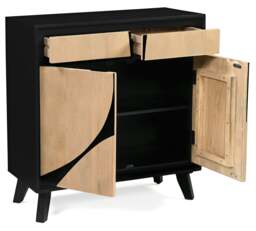 Rackhams Dusk Mango Wood medium Sideboard with 2 drawers - Tan - Mango Wood & Engineering wood - 1 - thumbnail 6