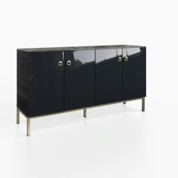Rackhams Frank Olsen Lyra Sideboard - Midnight Onyx Black - thumbnail 4