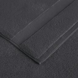 Rackhams 100% Cotton, 750gsm Hand Towels (Pack of 4) - Silver - 4 - Hand Towel - thumbnail 5