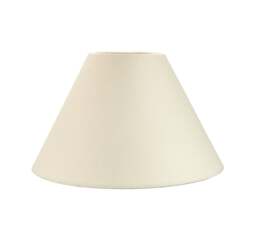 "Rackhams Traditional 10"" Cream Cotton Coolie Lampshade Suitable for Table Lamp or Pendant"