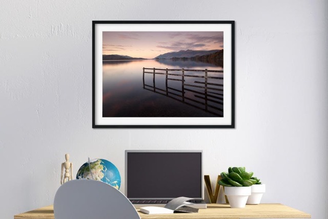 Rackhams Lakeland Dusk - Framed Print 30 x 20 inch - image 1