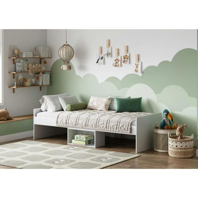 Rackhams Flash Single Cabin Bed, White - Single - image 1