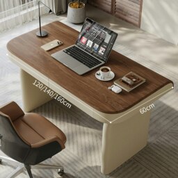 Rackhams Watson Office Desk With Drawers, Solid Wood - 140 x 60cm - thumbnail 5