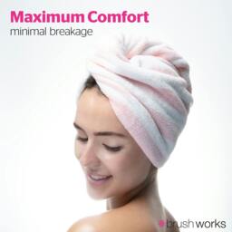 Rackhams Luxury Hair Towels - 2 Pack - thumbnail 3