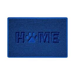 Rackhams Embossed Home Paw Spaghetti Indoor Doormat - Black - 90cm x 60cm - thumbnail 6