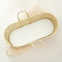 Rackhams Tiny Dreamer™ - Premium Foam Moses Basket Mattress (74 x 28cm) - Mattress Only - thumbnail 1