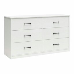 Rackhams BrEZ Build Pearce 6 DRW Dresser White - White