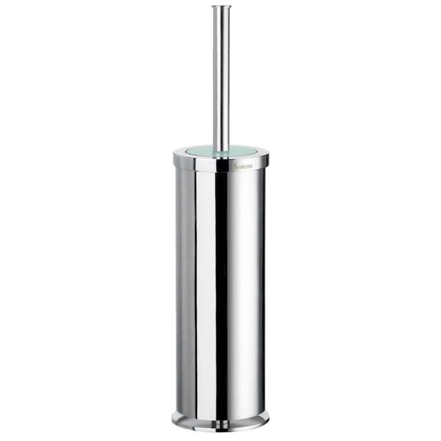 Rackhams Polished Chrome Toilet Brush and Holder
