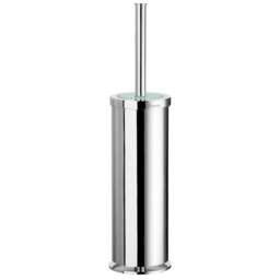 Rackhams Polished Chrome Toilet Brush and Holder