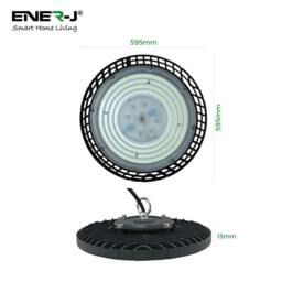 Rackhams 150W UFO LED High Bay Light 4000K Super Bright IP65 Waterproof - thumbnail 4