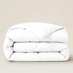 Rackhams Percale Duvet Cover - White - Double - thumbnail 1