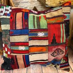 Rackhams Galia Kilim Wool Cushion Cover - 60 x 60 cm - thumbnail 3
