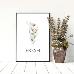 Rackhams Laundry Room Decor Ideas - Set of 2 wall art prints - A2 16.54 x 23.39 in / 42 x 59.4 cm - Matte Museum Quality Art Paper 290 gsm - Oak Frame - thumbnail 5