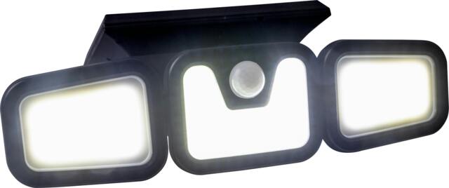 Rackhams Solar Sensor Wall Light 3 COB