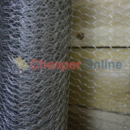 Rackhams 2 Pack of 10m Galvanised Metal Chicken Garden Wire Netting / Fencing - Trellis and Screening - thumbnail 6
