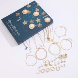 Rackhams Christmas Golden Jewelry DIY Advent Calendar - Style 1 - thumbnail 6