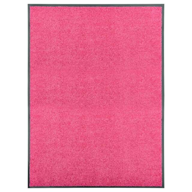 Rackhams Doormat Washable Pink 90x120 cm