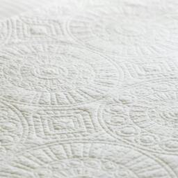 Rackhams White Cotton Quilted Bedspread - Double - thumbnail 2