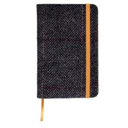 Rackhams Tweed Covered Lined Notebook - Green Box Tweed - thumbnail 5