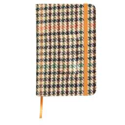 Rackhams Tweed Covered Lined Notebook - Green Box Tweed - thumbnail 3