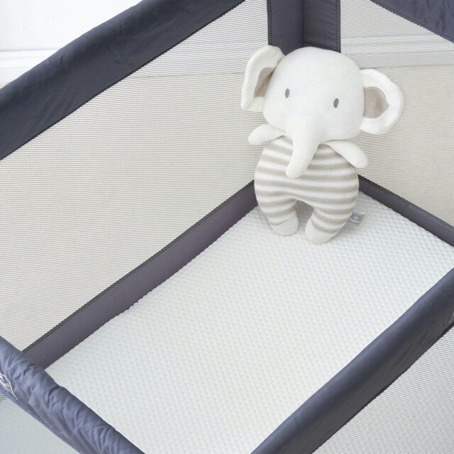 Rackhams Tiny Dreamer™  - Premium Foam Folding Travel Cot Mattress (95 x 65cm) - Mattress Only - image 1