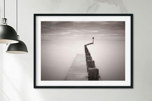 Rackhams Silent Pier - Framed Print 30 x 20 inch - image 1