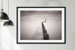 Rackhams Silent Pier - Framed Print 30 x 20 inch - thumbnail 1