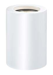 Rackhams Small and Contemporary White Gloss LED Table/Floor Lamp Uplighter - thumbnail 1