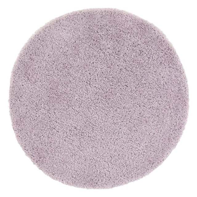 Rackhams Chicago Shaggy Purple Rug - Ø 133 cm - image 1