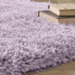 Rackhams Chicago Shaggy Purple Rug - Ø 133 cm - thumbnail 4