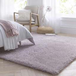 Rackhams Chicago Shaggy Purple Rug - Ø 133 cm - thumbnail 5