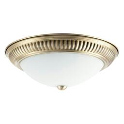 Rackhams Modern LED IP44 Flush Ceiling Light in Antique Brass with Sensor - thumbnail 5