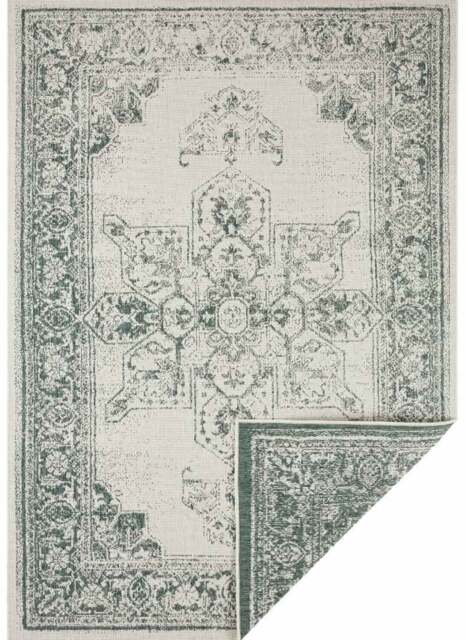 Rackhams Borbon Reversible Green Rug Indoor-Outdoor - 200X290 cm - image 1