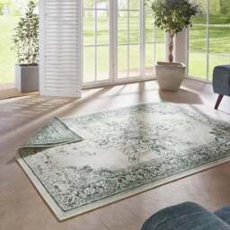 Rackhams Borbon Reversible Green Rug Indoor-Outdoor - 200X290 cm - thumbnail 3